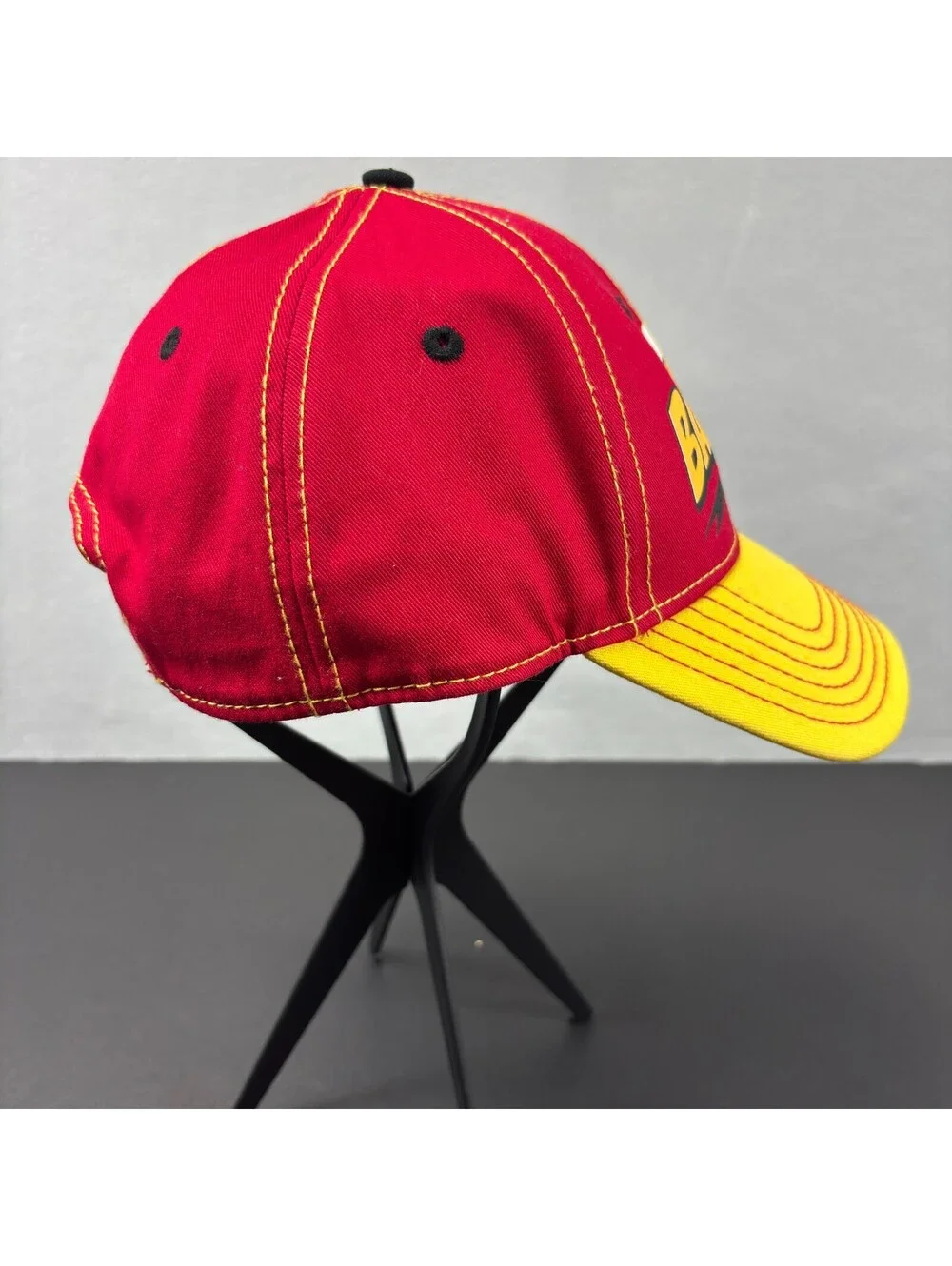 Big Bang Theory Bazinga Red Yellow Snapback Hat Cap
